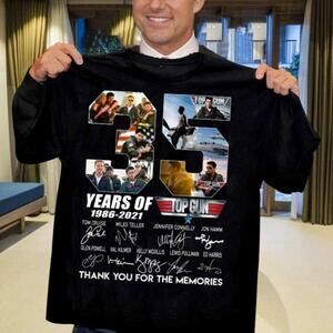 35 Years Of Top Gun Fan Gift Shirt